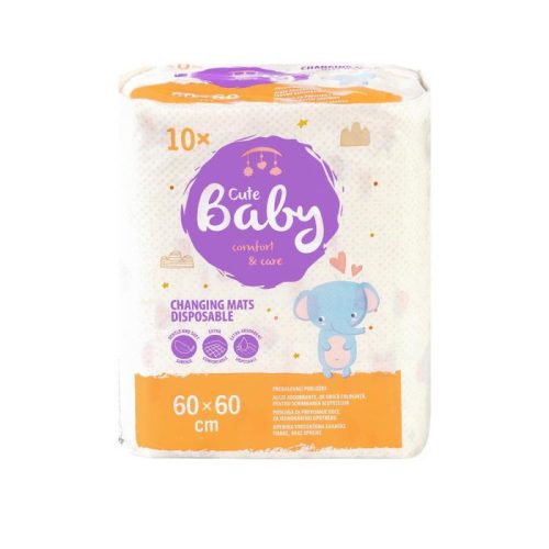 Cute Baby Ágyalátét 60 * 60 cm (10 db/cs)