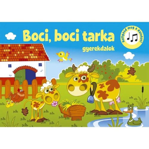 Szalay könyvek Kartonkönyv Mondókáskönyv - Boci, boci tarka 3+ 