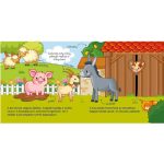 Szalay könyvek Kartonkönyv Egy nap a farmon - kihajtható ablakokkal