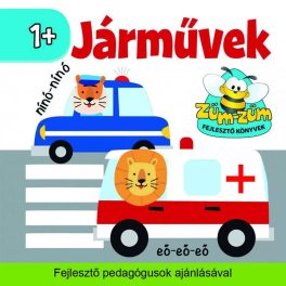   Szalay könyvek Kartonkönyv Járművek - hangutánzó könyvecske