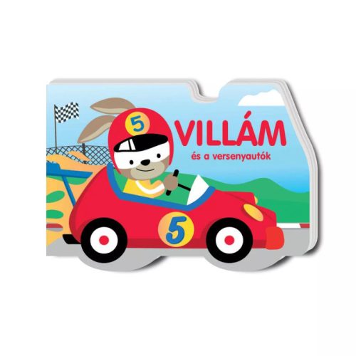 Szalay könyvek Kartonkönyv Villám és a verenyautók