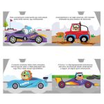 Szalay könyvek Kartonkönyv Villám és a verenyautók