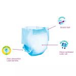 BB bugyipelenka Ecologic, Pommette típusú (4-es) 8 - 15 kg (20 db/cs)