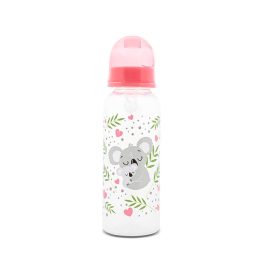   Lorelli Cumisüveg 0+-os cumival, rózsaszín koala maci 0+ hó (250 ml/db)