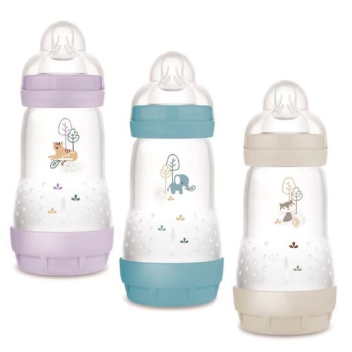 Mam Cumisüveg Anti-colic, Matt, megújult! egész karton, 260 ml széles szájú (6 db/kr)