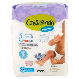   Crescendo bugyipelenka Körbe gumis (3-as) 6 - 11 kg (21 db/cs)