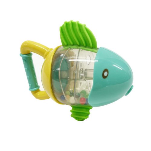 BabyBruin Csörgő Foganytyús halacska rágóka uszonnyal 