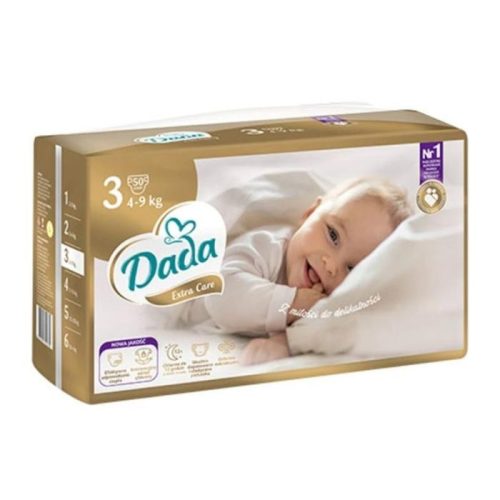 Dada pelenka Extra Care (3-as) 4 - 9 kg (50 db/cs)