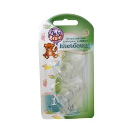   BabyBruin Etetőcumi M-es szilikon (méret: ) 0 - 6 hó (2 db/cs)