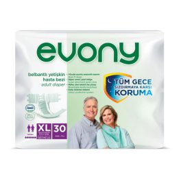   Evony Felnőttpelenka (méret: XL) Légáteresztő 120 - 170 cm (30 db/cs)