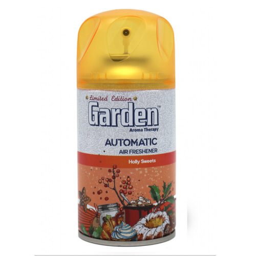 Garden Légfrissítő elektromos utántöltő, Holly Sweets karácsonyi kiadás (260 ml/db)