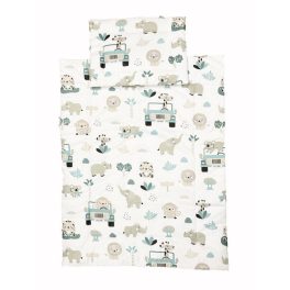   BabyBruin Gyermek ágynemű szett Bébi méret, szafari 70 * 90 cm (2 db/sz)