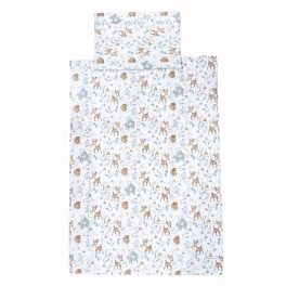   BabyBruin Gyermek ágynemű szett Őzike és barátai 90 * 135 cm (2 db/sz)