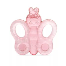 Lorelli Hűtőrágóka Rózsaszín pillangó 3+ hó 