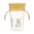 Akuku Tanulópohár szilikon itatócsőrrel, 360°-os, jegesmaci, sárga füllel