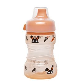   Nip Trainer Cup Tanulópohár Nyuszi, kupakos, cseppmentes itatőcsőrrel (260 ml/db)