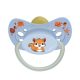 BabyBruin Játszócumi Mókus, kék, világító karika latex cseresznye (méret: 1) 0 - 6 hó 