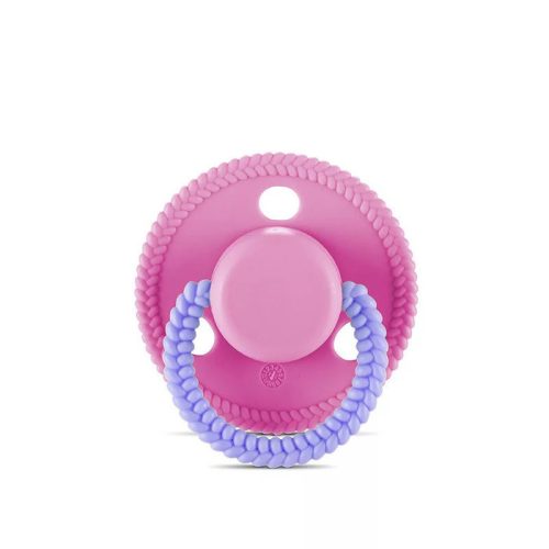 Lorelli Játszócumi Rózsaszín szilikon cseresznye (méret: 1) 0+ hó 