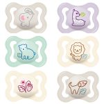 Mam Játszócumi Mini Air, megújult! szilikon lapított (méret: 0) 0+ hó