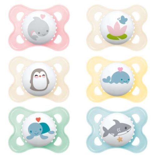 Mam Játszócumi Original, megújult! szilikon lapított (méret: 1) 2 - 6 hó 