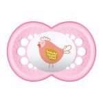 Mam Játszócumi Original dupla szilikon lapított (méret: 2) 6+ hó (2 db/cs)