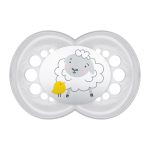 Mam Játszócumi Original dupla szilikon lapított (méret: 2) 6+ hó (2 db/cs)