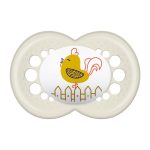 Mam Játszócumi Original dupla szilikon lapított (méret: 2) 6+ hó (2 db/cs)