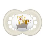 Mam Játszócumi Original dupla szilikon lapított (méret: 2) 6+ hó (2 db/cs)