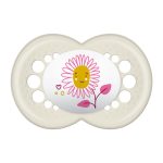 Mam Játszócumi Original dupla szilikon lapított (méret: 2) 6+ hó (2 db/cs)