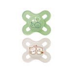 Mam Játszócumi Original Start, megújult, dupla szilikon lapított (méret: 1) 0 - 2 hó