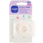 Mam Játszócumi Perfect night, Világítós, megújult! szilikon lapított (méret: 3) 16+ hó