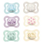 Mam Játszócumi Supreme, dupla, megújult! szilikon lapított (méret: 1) 0+ hó (2 db/cs)