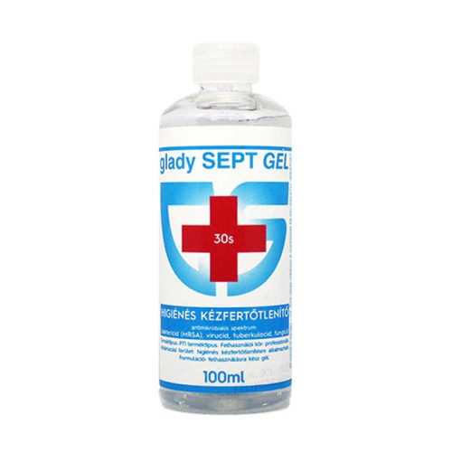 Glady SEPT Kézfertőtlenítő gél Antibakteriális, viruicid (100 ml/db)