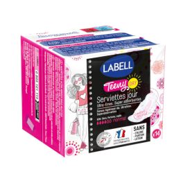   Labell Egészségügyi betét Teeny Day, Csomagolás sérült! szárnyas (méret: normál) (14 db/cs)
