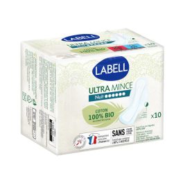  Labell Egészségügyi betét Ultra Night Bio, Csomagolás sérült! szárnyas (méret: éjszakai) (10 db/cs)