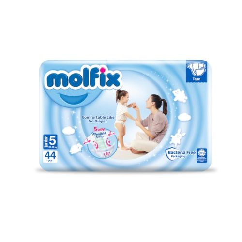 Molfix pelenka Jumbo (5-ös) 11 - 18 kg (44 db/cs)