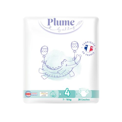 Nid d'ange pelenka Plume (4-es) 7- 18 kg (28 db/cs)