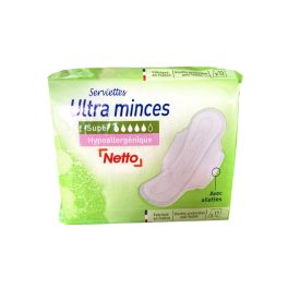   Netto Egészségügyi betét Ultra szárnyas (méret: super) (12 db/cs)