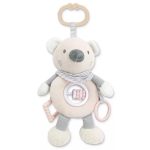 Lorelli Plüssállat Függeszthető csörgő játék, Bézs maci 24 cm