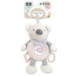 Lorelli Plüssállat Függeszthető csörgő játék, Bézs maci 24 cm