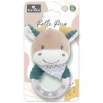 Lorelli Plüssállat Plüss csörgő golyós fogókával, Kék szarvas 14 cm 