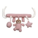 BabyBruin Plüssállat Függeszthető maci csörgő 