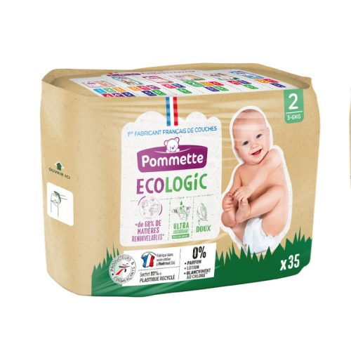 Pommette Ecologic pelenka (2-es) 3 - 6 kg (35 db/cs)