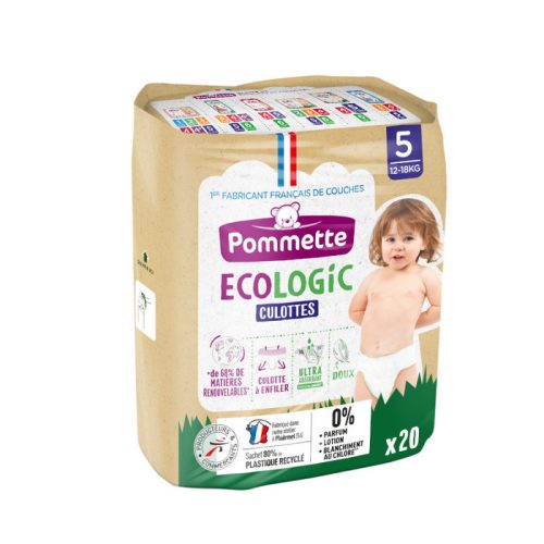 Pommette bugyipelenka Ecologic (5-ös) 12 - 18 kg (20 db/cs)