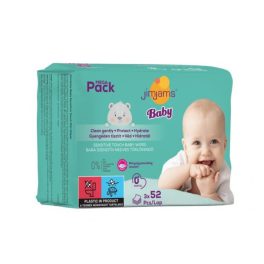   JimJams Popsitörlő Megapack kupakos illatmentes sensitive (156 db/cs)