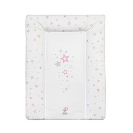   Color Pelenkázó lap Puha, körbe párnázott, rózsaszín csillagok 50 * 70 cm