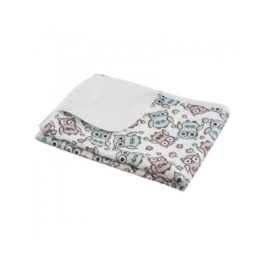   Akuku Pelenkázó lap Bagoly minta, frottír, vízálló pvc hátlappal 50 * 70 cm