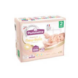   Pommette Premium New Born pelenka Csomagolás sérült! (2-es) 3 - 6 kg (35 db/cs)
