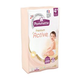   Pommette Premium Active pelenka Csomagolás sérült! (4+-os) 9 - 20 kg (46 db/cs)