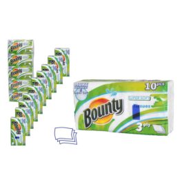   Bounty Papírzsebkendő Super Soft, 3 rétegű 10 * 10 db (100 db/cs)